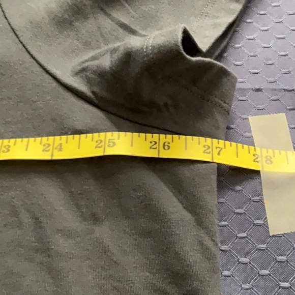 NWOT - Sonoma - Dark Blue Gray V-neck Tee Shirt, 3X - Picture 7 of 8